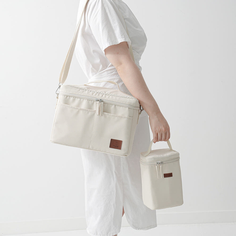 마롤로뜨 이유식 보냉백 버터옐로우 유아 보온보냉 아기 가방