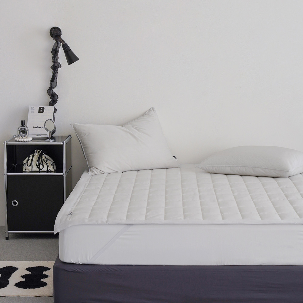 누비지오 듀라론 냉감 고정밴드 여름침대패드 SS