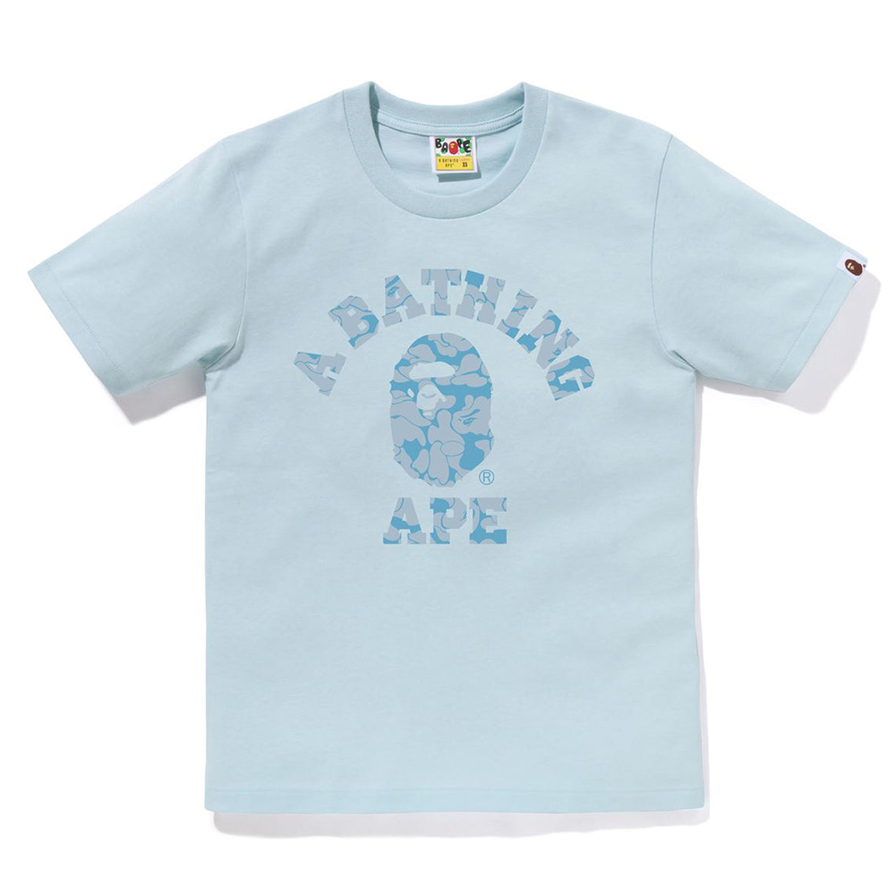 베이프 우먼즈 반팔티 SOLID CAMO COLLEGE TEE 1L30-210-032 - 상세 이미지 5