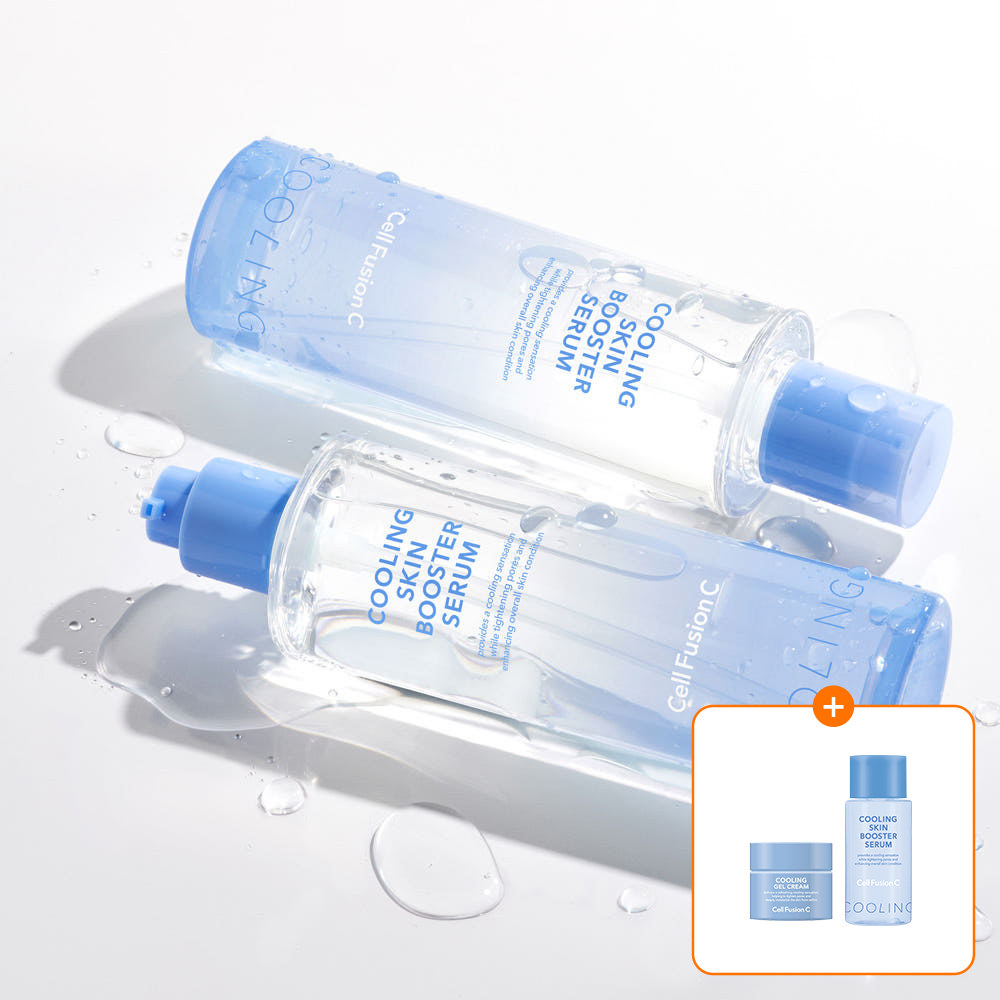 [더블구성] 셀퓨전씨 포스트 알파 쿨링 스킨 부스터 세럼 150ml + 150ml : 셀퓨전씨