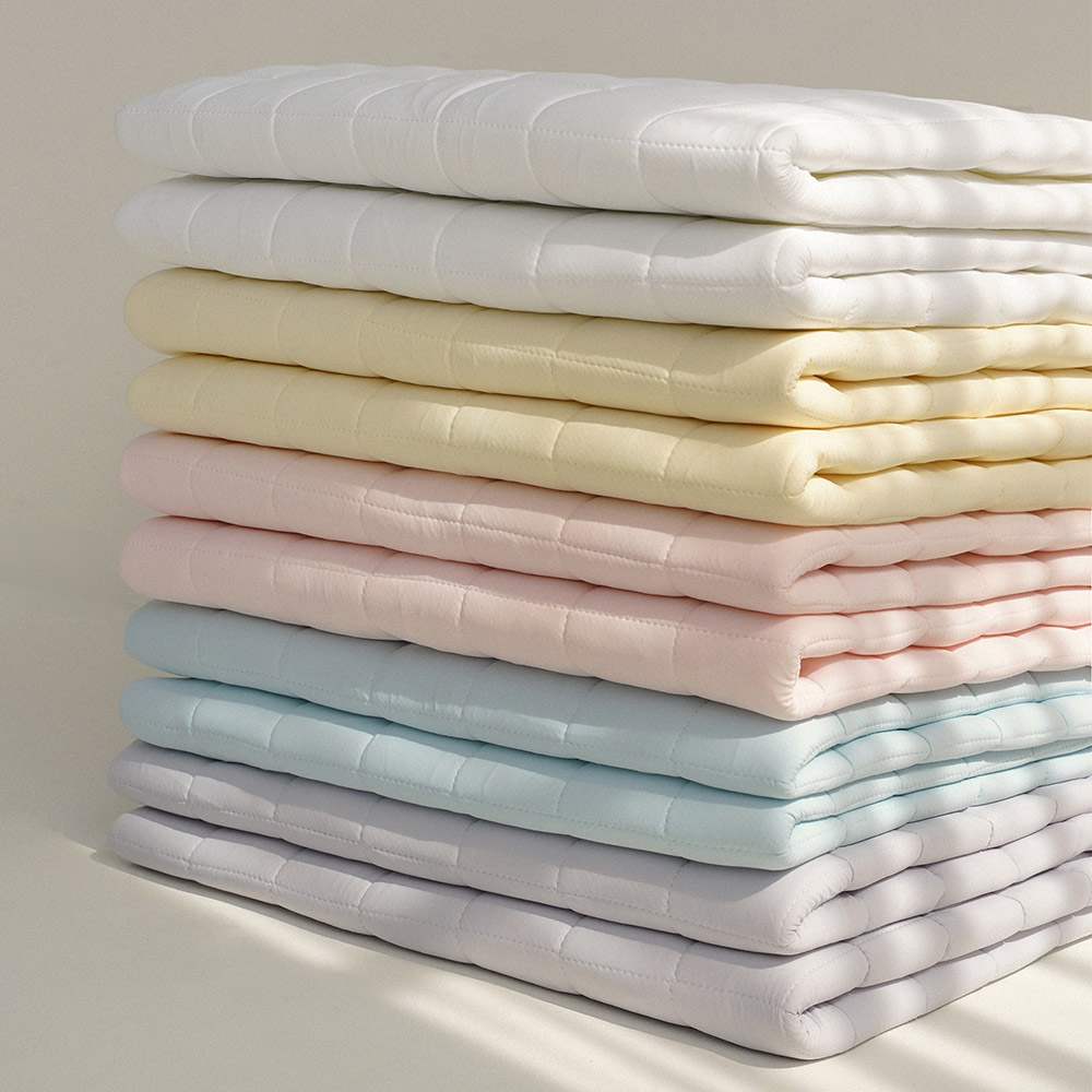 누비지오 아이스몽글 냉감 고정밴드 여름침대패드 SS