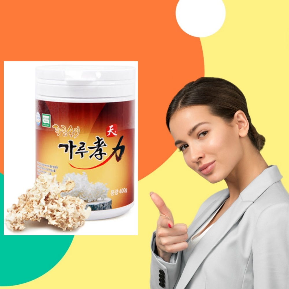 발효현미버섯 꽃송이버섯 효소 분말 천미 400g