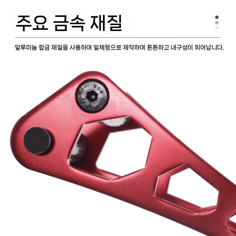 컴파운드 악기소품 기타용품 튜닝 관리용품 프렛 현악기 통기타피크 스트링 세트 기타카포 일렉 검정+전송 튜얼 이미지 6