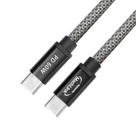 마하링크 C to C 마그네틱 PD 60W 고속충전 케이블 1M ML-MCC615