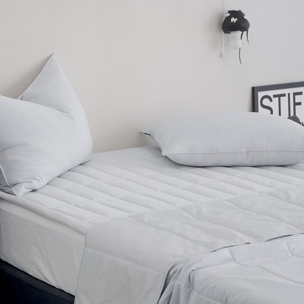 누비지오 듀라론 냉감 고정밴드 여름침대패드 SS