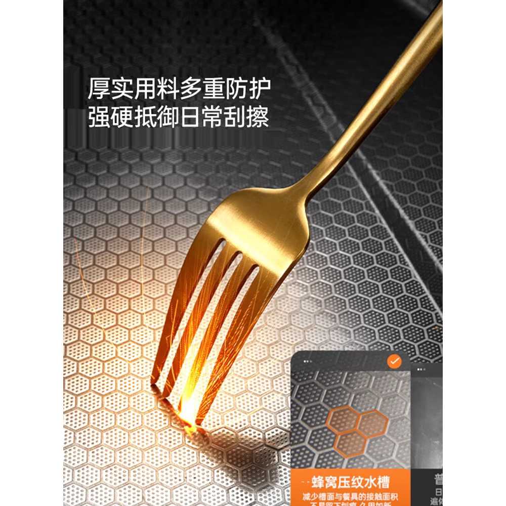 카페 사각 싱크대 스텐 싱크볼 개수대 매립형 텀블러 80x45cm C - 상세 이미지 2