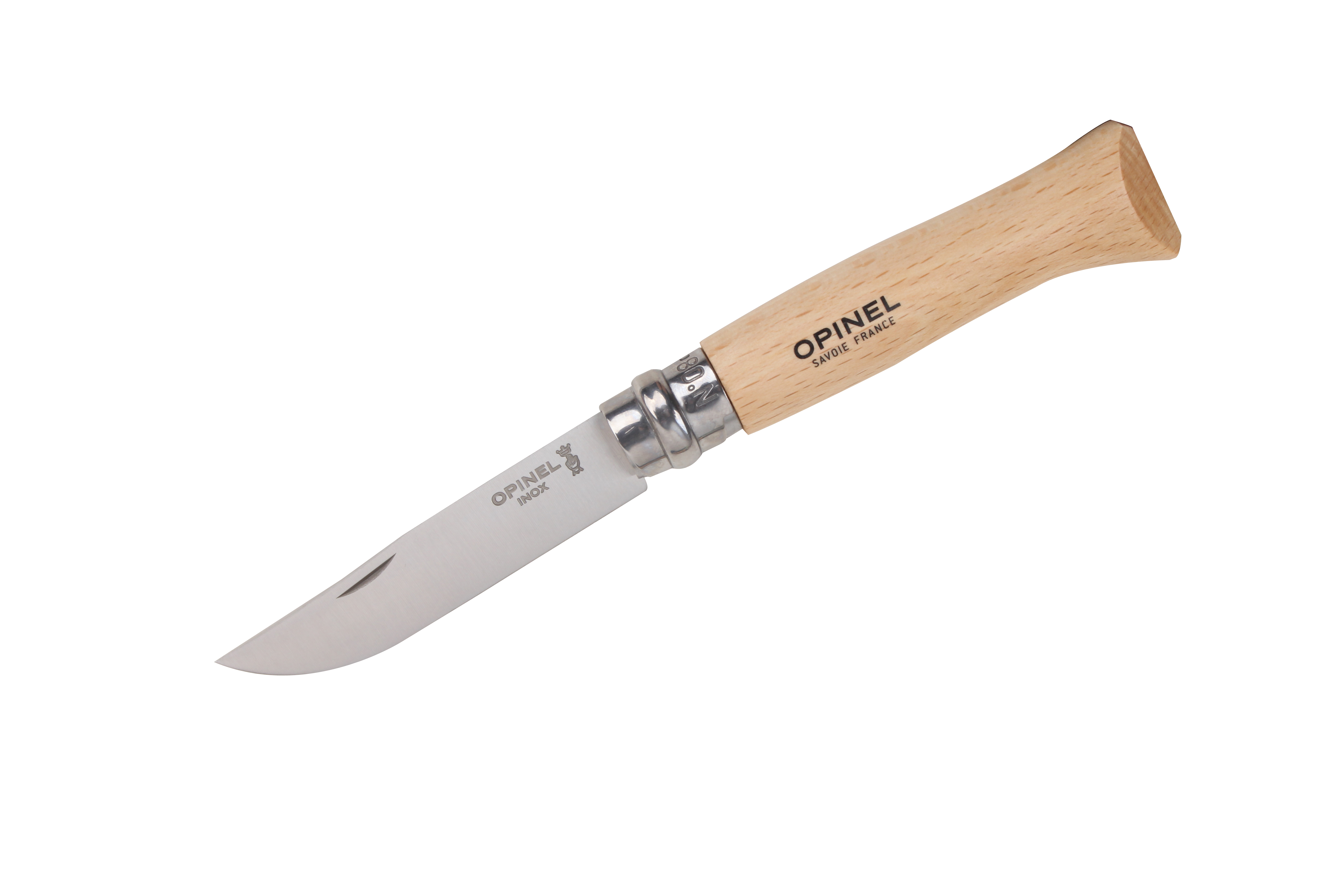 오피넬 클래식 08 프랑스 명품 캠핑 나이프 접이식 휴대용 캠핑칼 너도밤나무