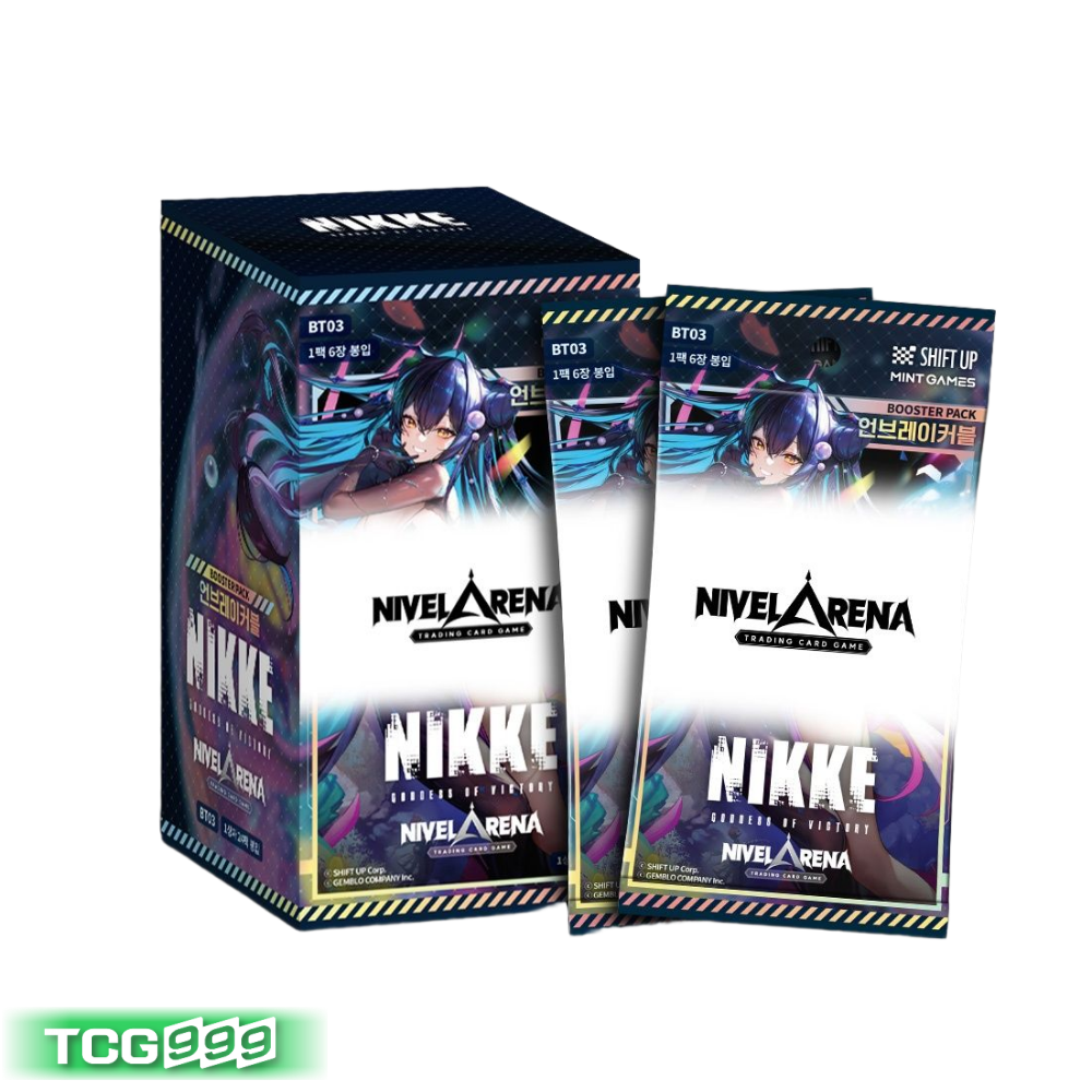AGF韓国　ニベルアリーナ　ブースターパック Amazon.co.jp: 勝利の女神:NIKKE NIVEL ARENA ブースターパック BT01