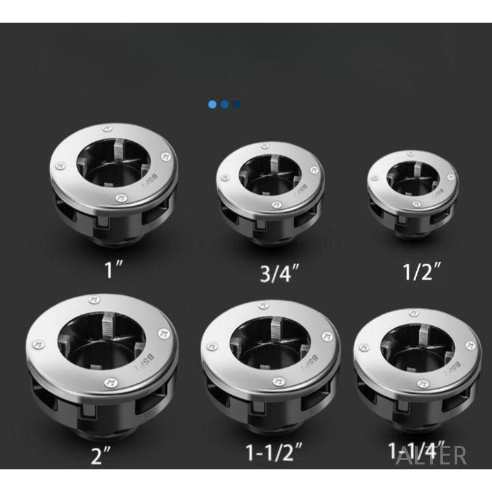 휴대용 전동 나사산 파이프 절삭기 금속 컷터기 2000W 4헤드 - 상세 이미지 3