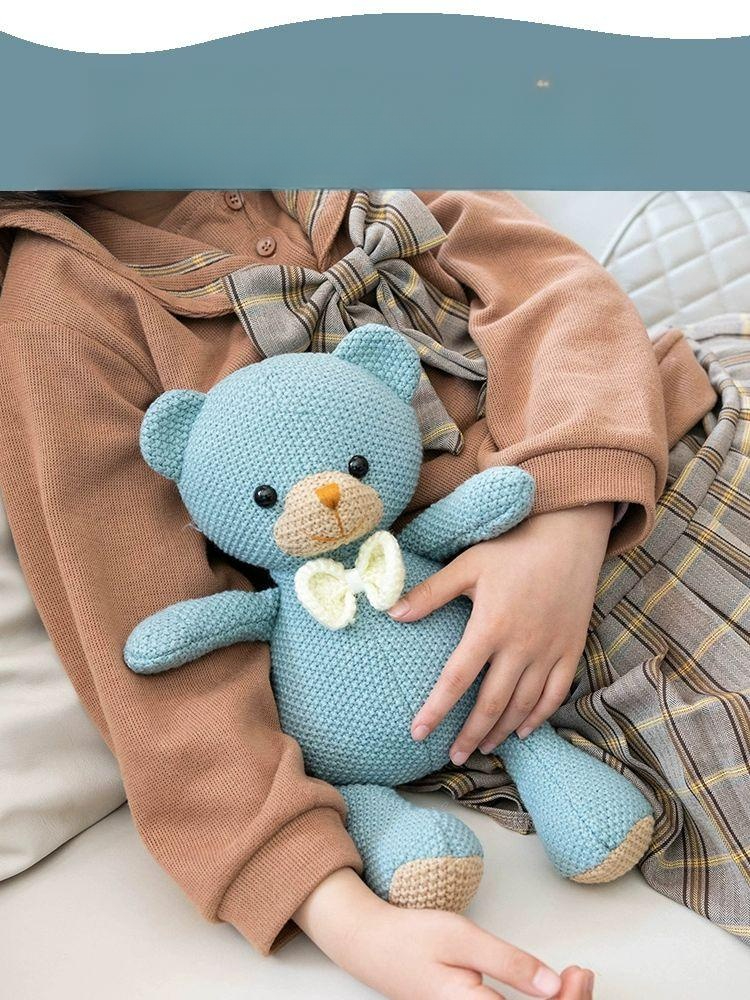 토끼인형 돼지 소 코끼리 말 귀여운 봉제인형 1.곰돌이 - 상세 이미지 2