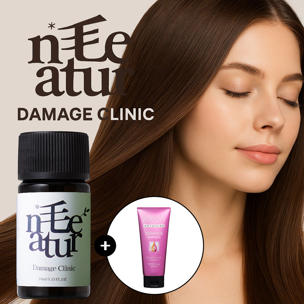 모네이처 단백질 헤어앰플 리페어 오일 열보호제 미용실 에센스 10mlX6개