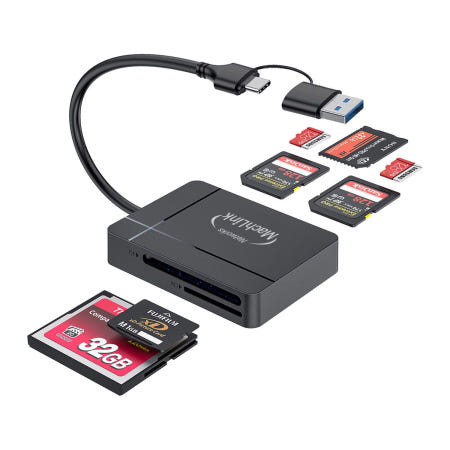 마하링크 USB3.1 Type-C + USB3.0 멀티 카드리더기 ML-MRT37