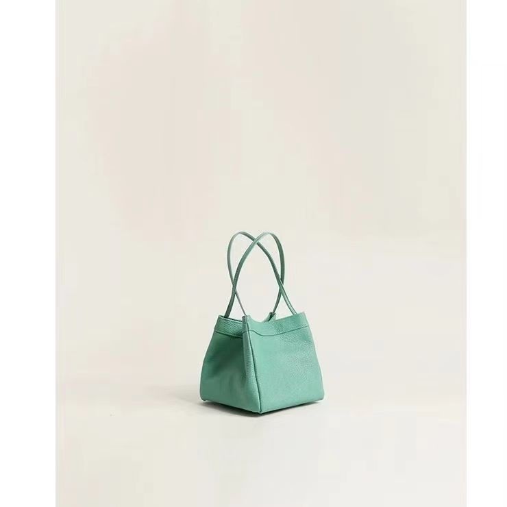 소가죽 마카롱 토트백 핸드백 버킷백 Bucket Bag - 상세 이미지 3
