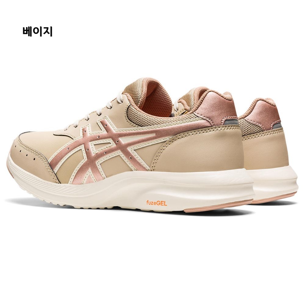 아식스 젤 펀 워커 W053 여성 슈즈 워킹화 런닝화 1292A053 베이지 240 - 상세 이미지 4