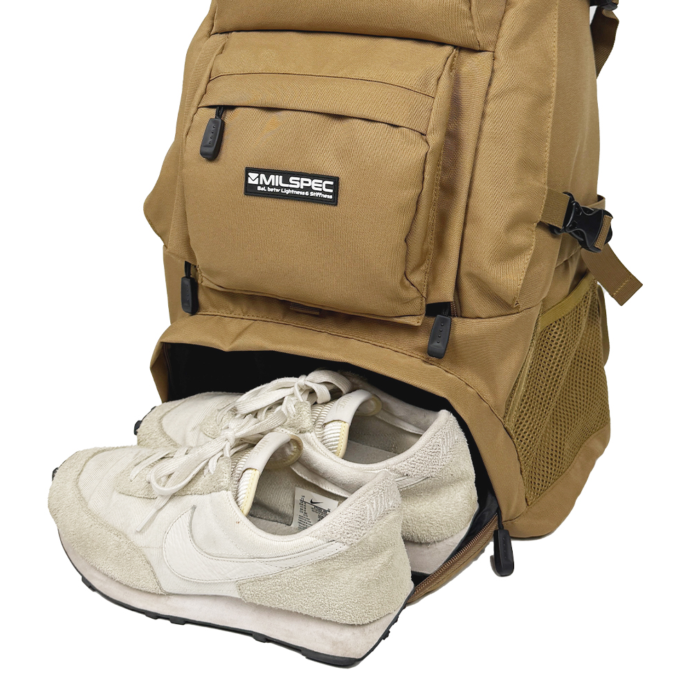 밀스펙 40L 여행용 백팩 해외여행 대용량 기내용 캠핑 방수 배낭 이미지 3