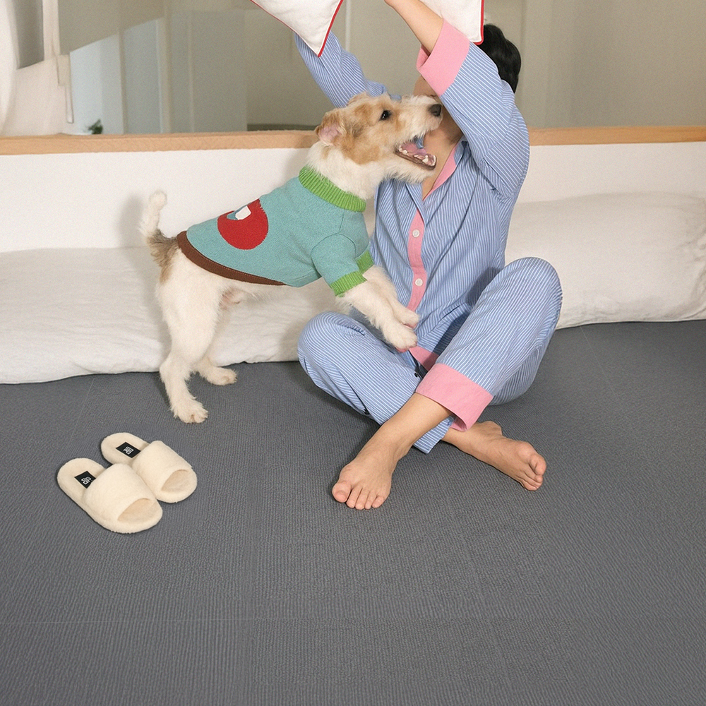 세븐펫 강아지 미끄럼방지 도톰매트 v2 45x45cm