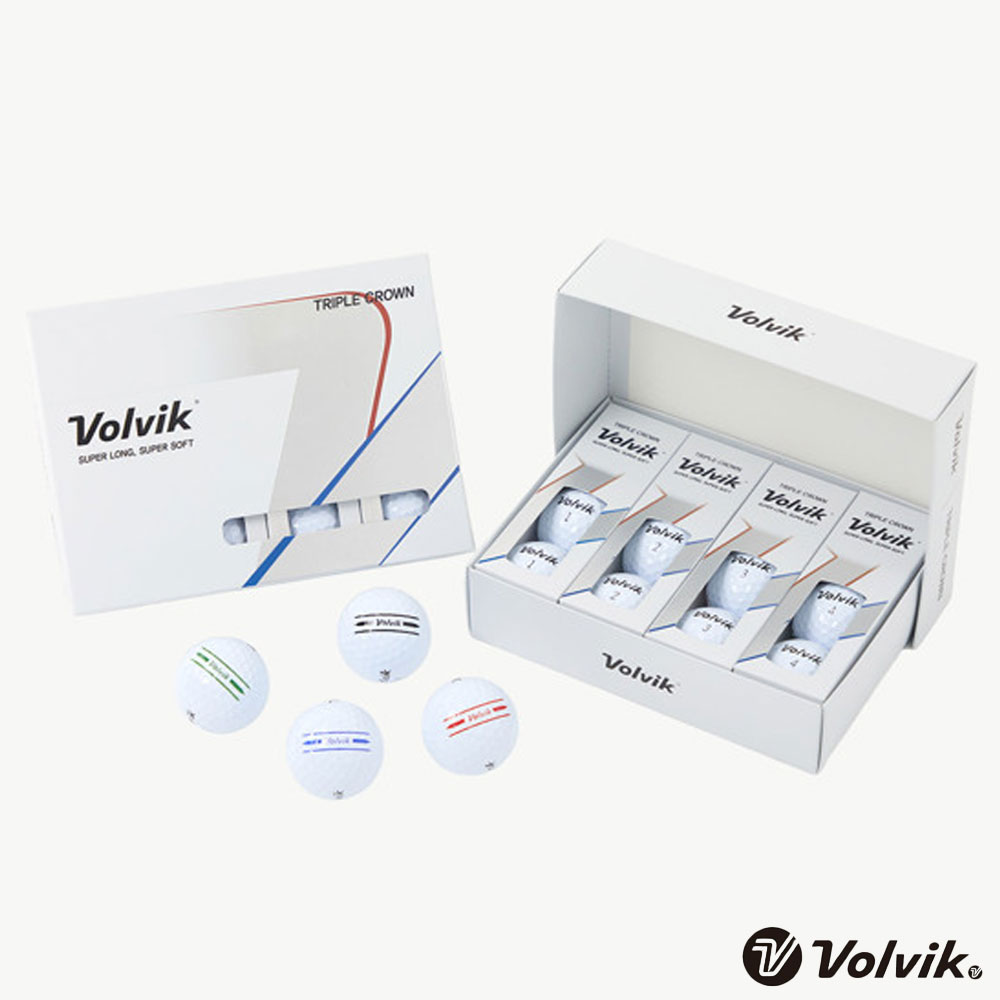 볼빅 골프공 3피스 경량 화이트 플로팅볼 골프공선물 고반발 비거리 - 상품 이미지