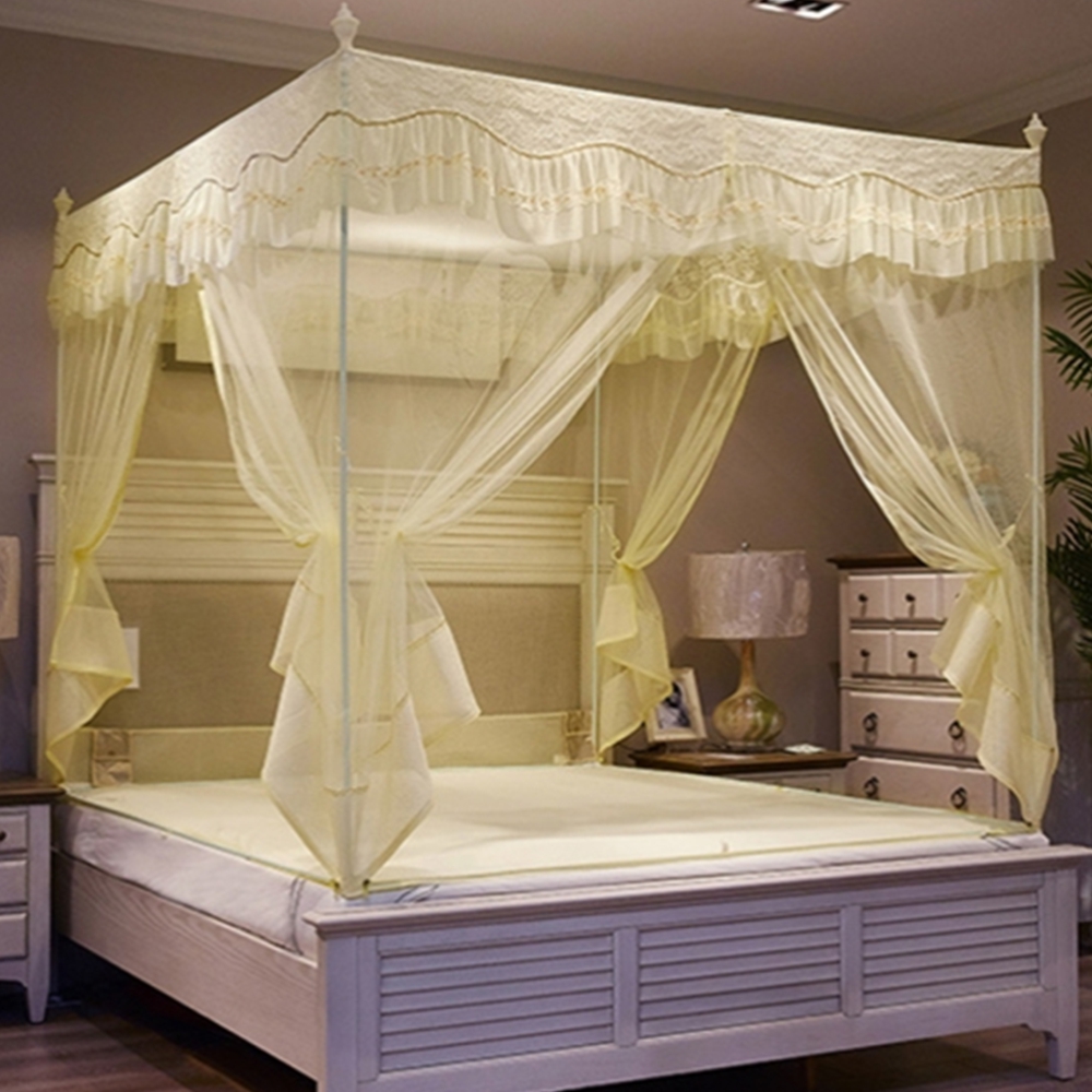 스틸프레임 사각모기장 양문형 모기장텐트 1인용 2인용 캠핑