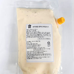 렌치드레싱소스 2KG 랜치 샐러드 피자 감튀 맛있게 먹은 솔직 후기 - 상품 이미지 2