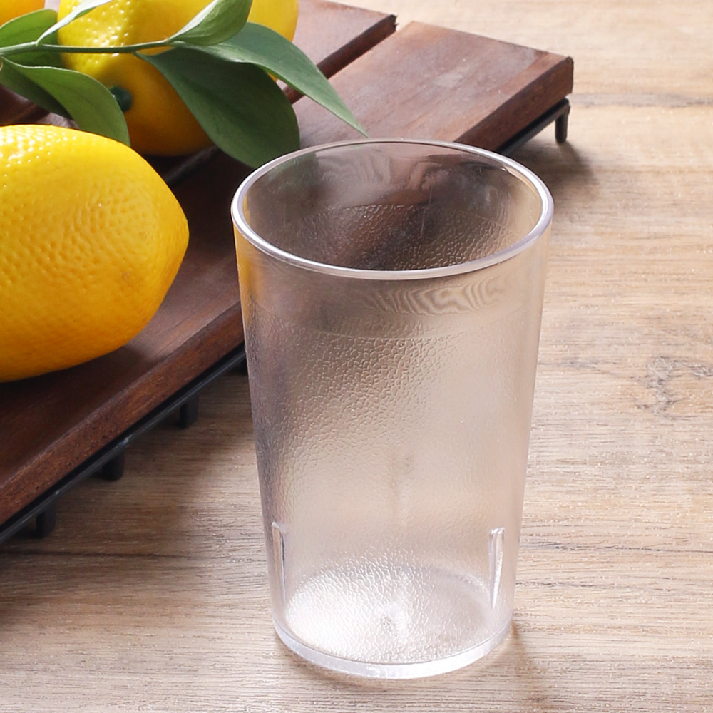PC 다회용 플라스틱 물컵 업소용 음료수컵 맥주잔 220ml, 1개, 투명 - 상품 이미지