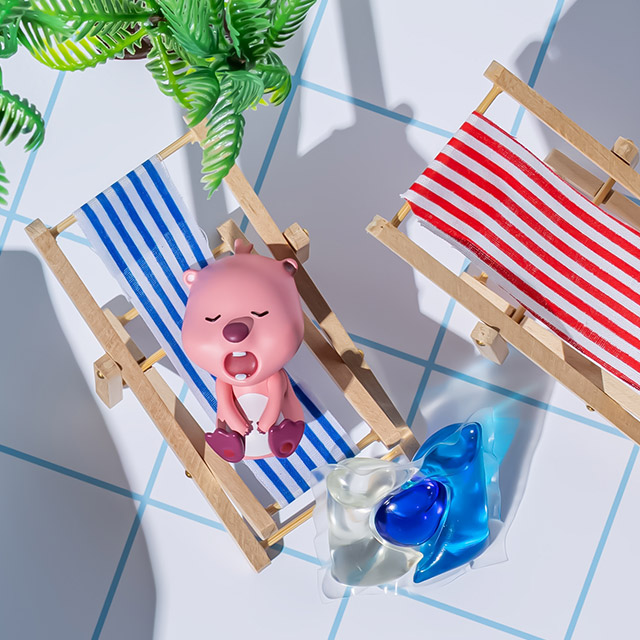 비트X잔망루피 울트라콤팩트 캡슐세제 55입 2개+트래블백 증정