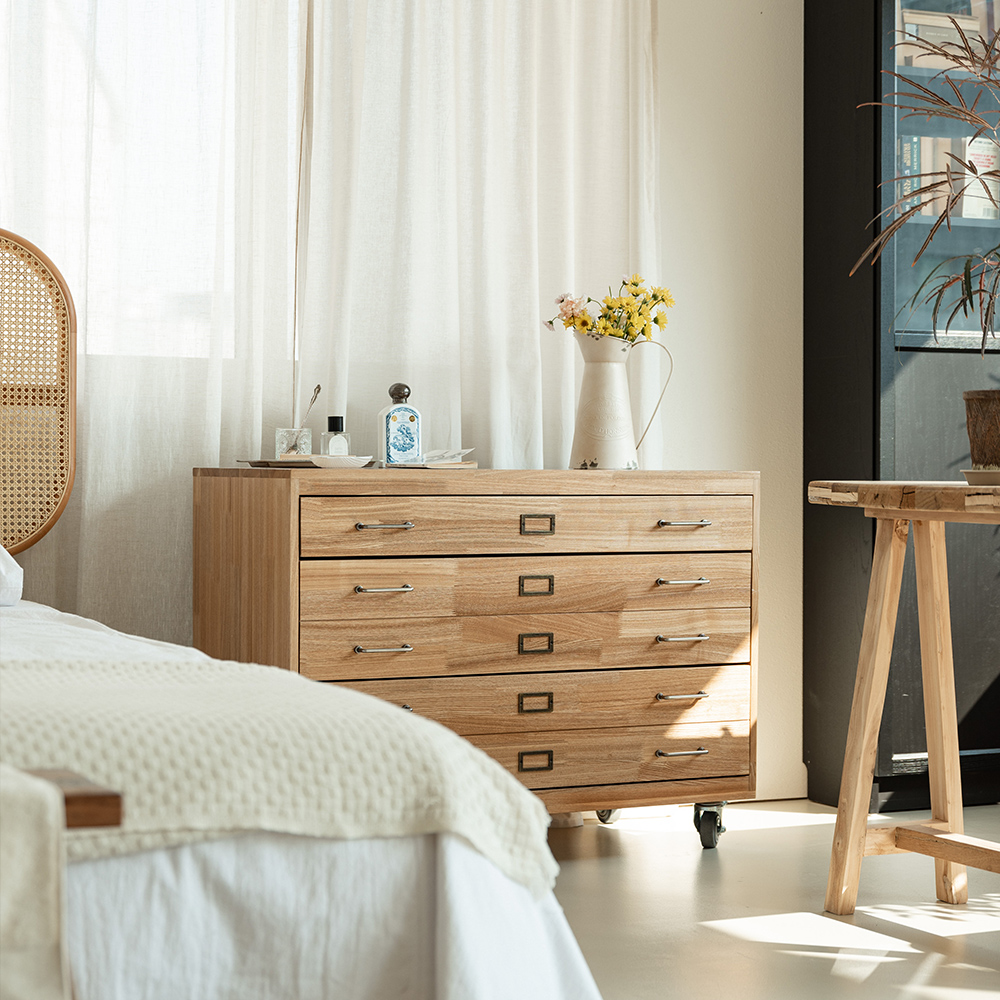 번드 비스트로 데일리 3단 수납 서랍장 지류함 1000