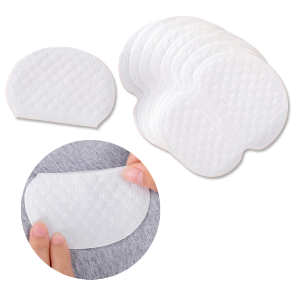 겨드랑이 땀 흡수 패치 부착 패드 겨땀 땀자국 냄세 오염 방지 땀흡수패치-10개입