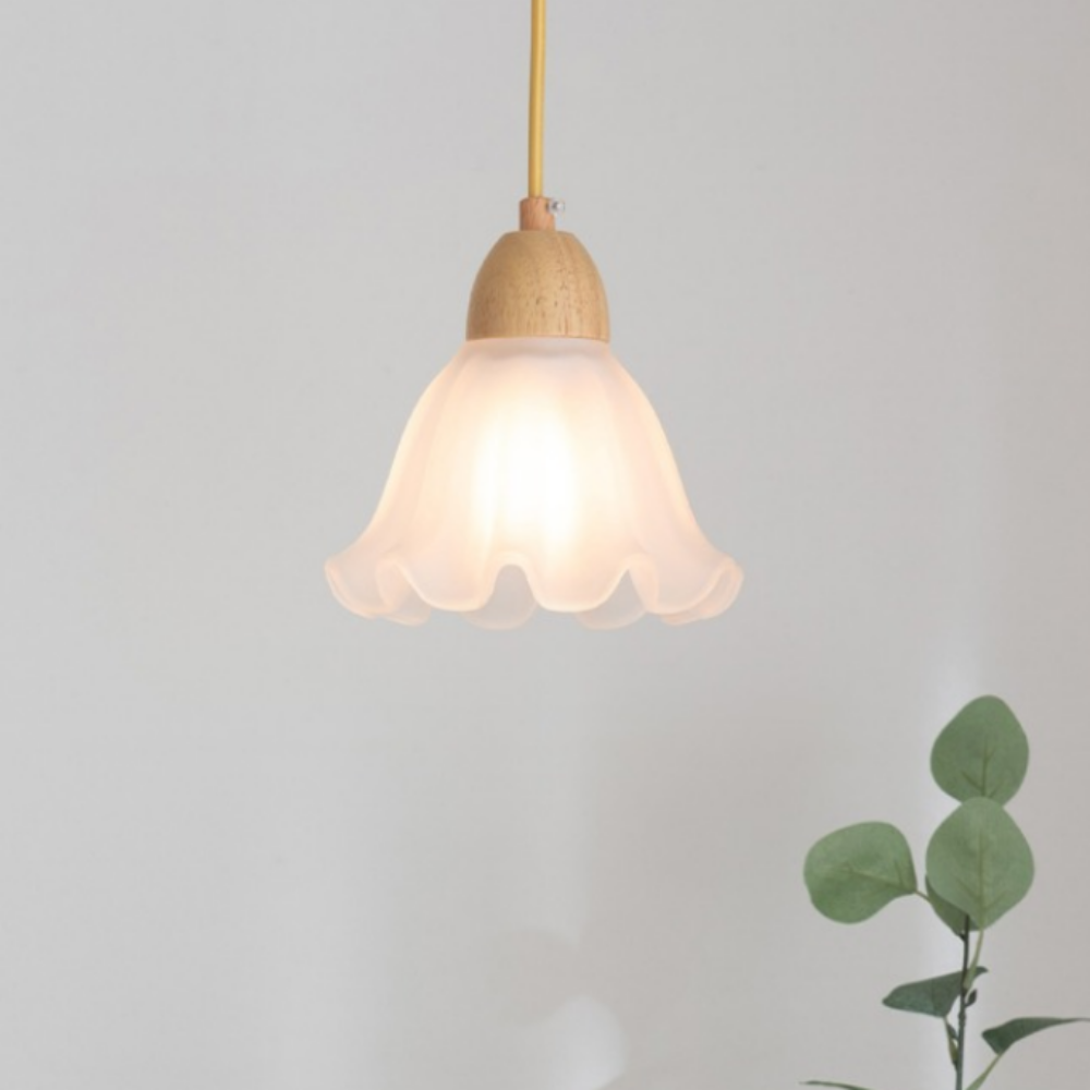 북유럽식탁등 LED 레일 펜던트 조명 갓등 유리 4인 식탁등 - 상품 이미지