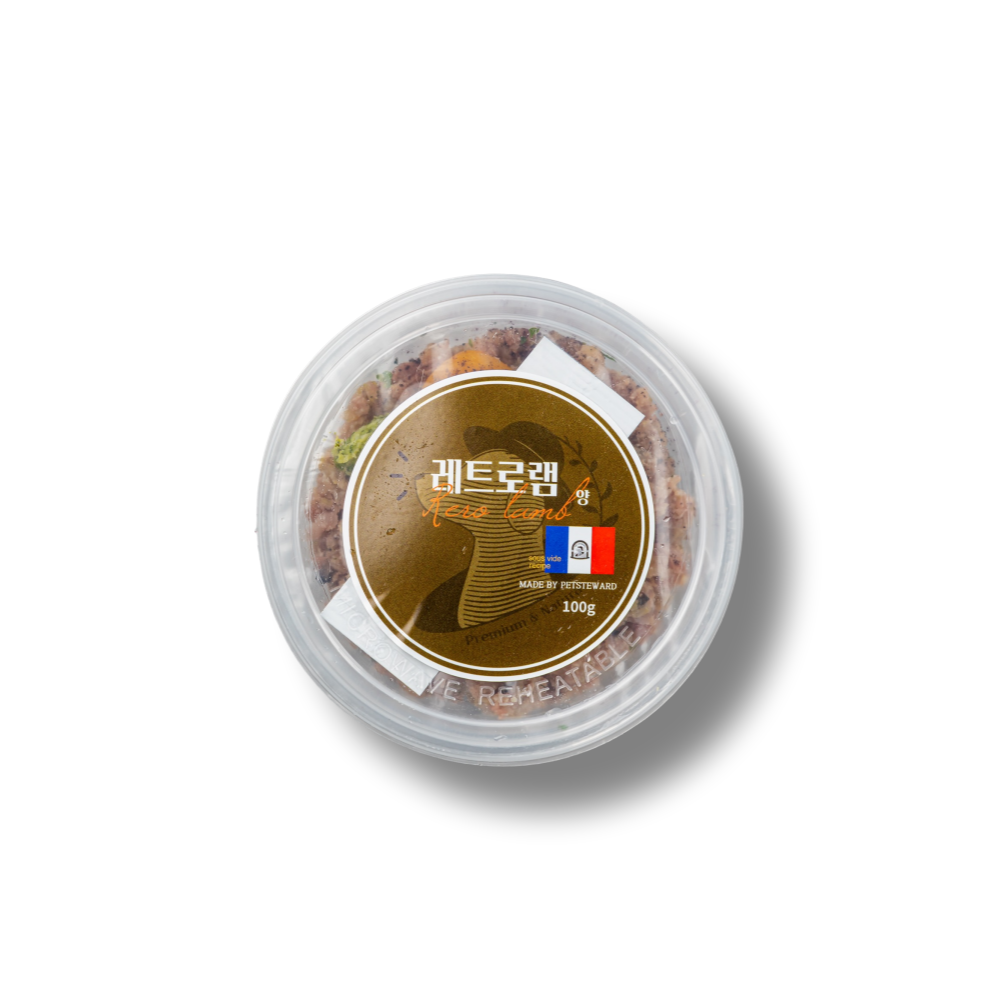 강아지 자연식 수비드 화식 펫스튜어드 럽럽치킨 닭고기 100g 10종 24팩 이미지 6