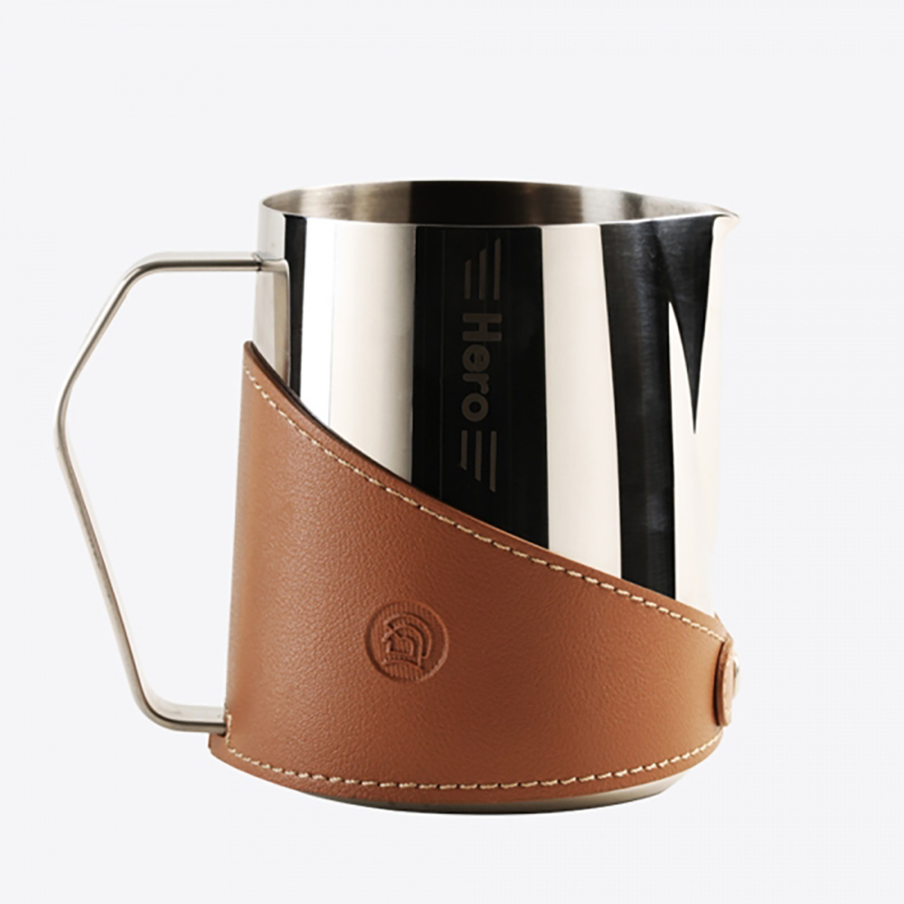 zeroHero 바리스타 튜닝 스팀피쳐 밀크저그 라떼아트 600ml, 그린 이미지 8
