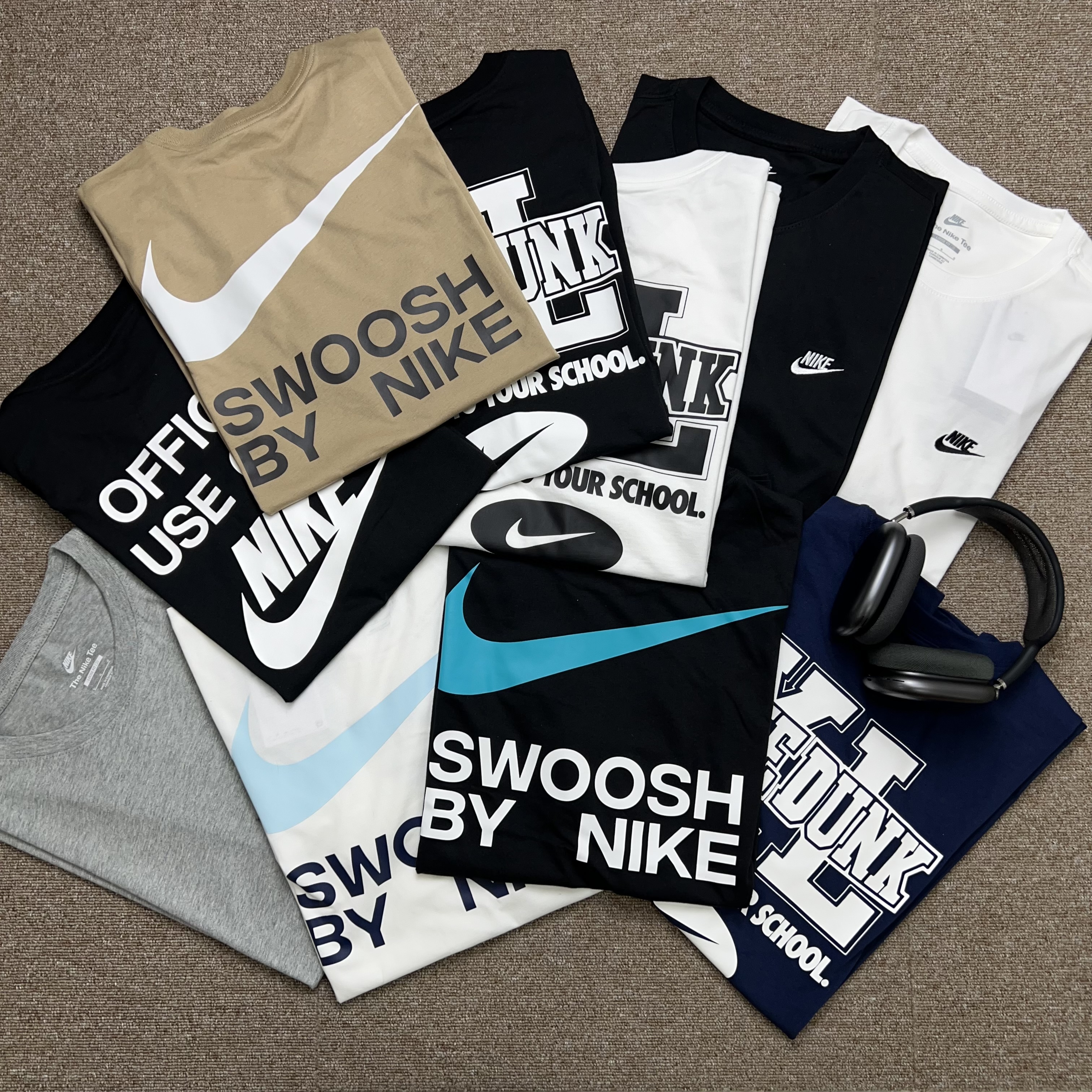 (국내매장판) 나이키 반팔티 맥스90 티셔츠 커플티 남성 블랙 화이트 - 상품 이미지