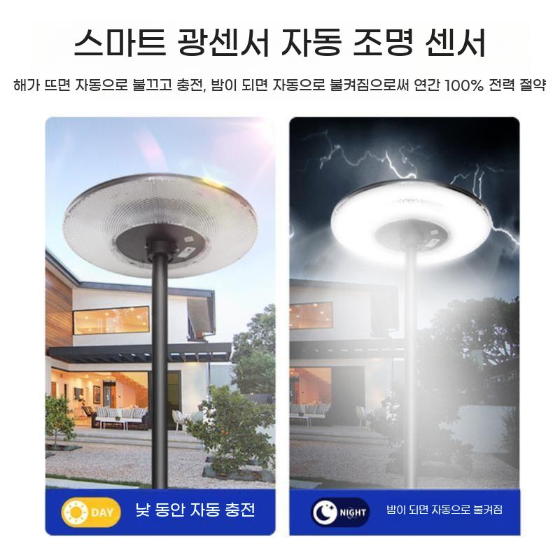 태양광 이동식 충전식 야외 캠핑 테라스 조명등 bying24 램프 216개 2m - 상세 이미지 4