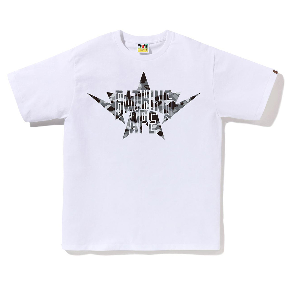 베이프 반팔티 1ST CAMO TWIN STA NYC TEE 1L30-110-013 - 상세 이미지 2