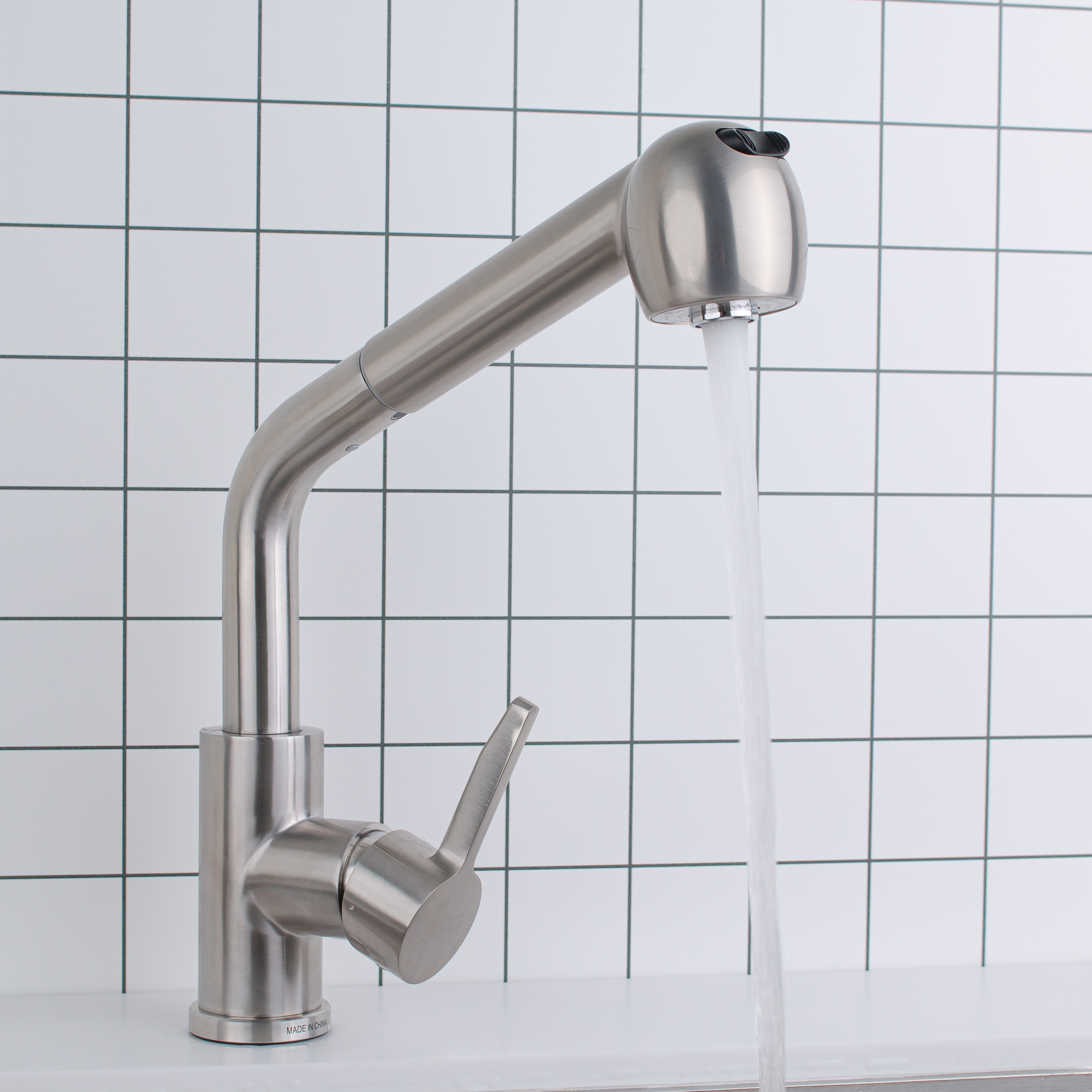 비욘드퍼니싱 주방수전 샤워헤드형 스텐 싱크대수전 주방 수도꼭지 SUS304