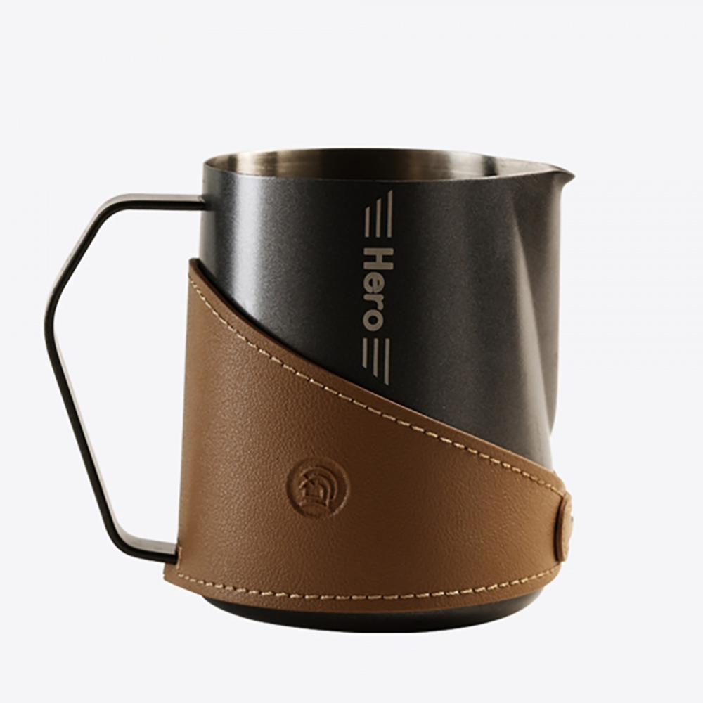 zeroHero 바리스타 튜닝 스팀피쳐 밀크저그 라떼아트 600ml, 블랙 이미지 7