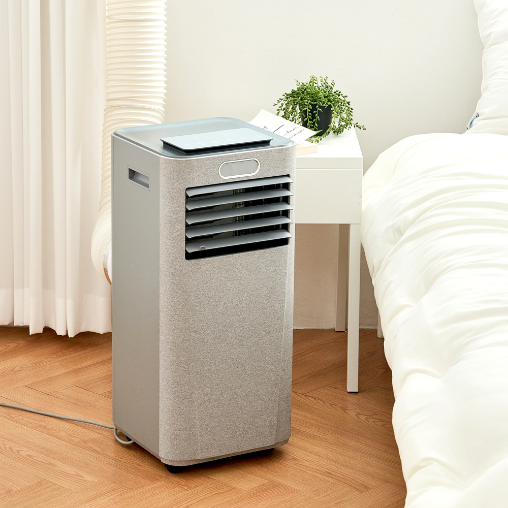 롯데 미니 에어컨 작은방 가정용 소형 이동식 실외기 없는 일체형 원룸