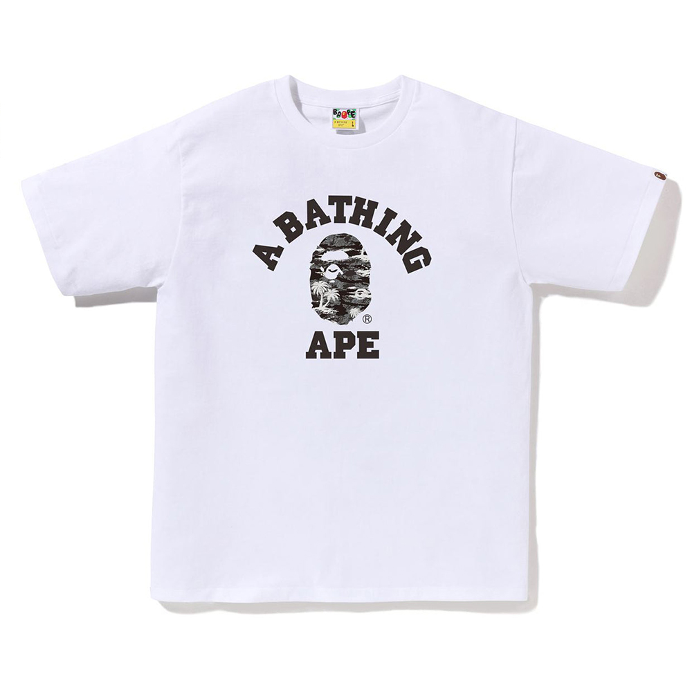베이프 반팔티 PALM TREE CAMO COLLEGE TEE 1L30-110-025 - 상품 이미지