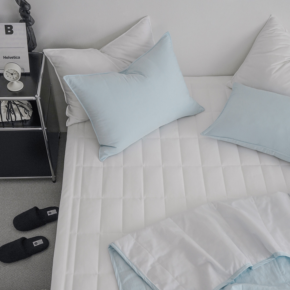 누비지오 듀라론 냉감 고정밴드 여름침대패드 SS