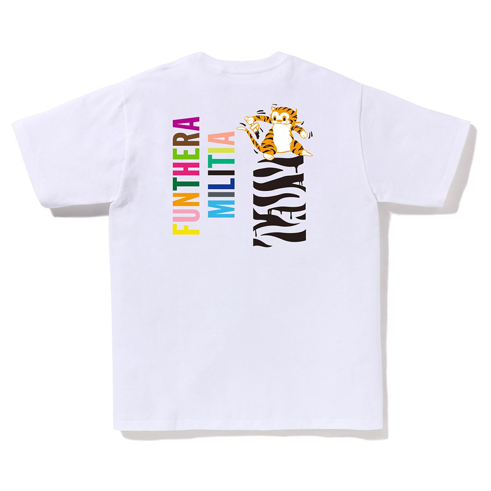 베이프 반팔티 COLORS TIGER TEE 1L30-110-021 - 상세 이미지 2