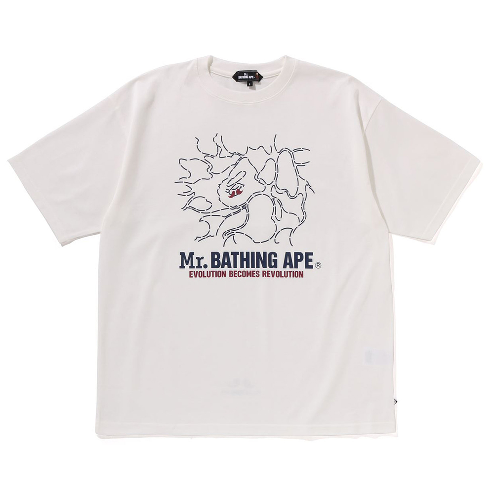 베이프 반팔티 PRINT TEE 7L30-109-313 - 상품 이미지