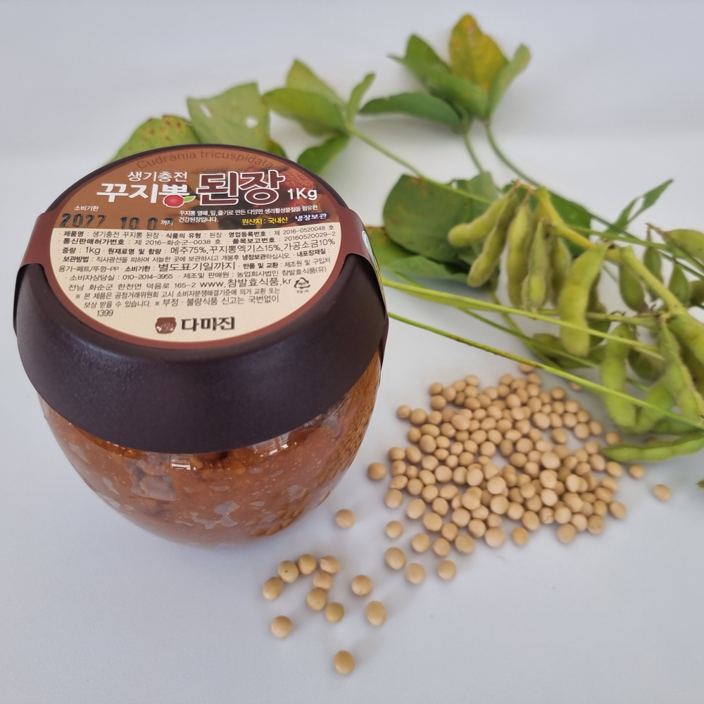 국산 재래식된장 꾸지뽕 콩 시골 맛있는 집 된장 쌈장 HACCP 1kg, 1개 - 상세 이미지 2