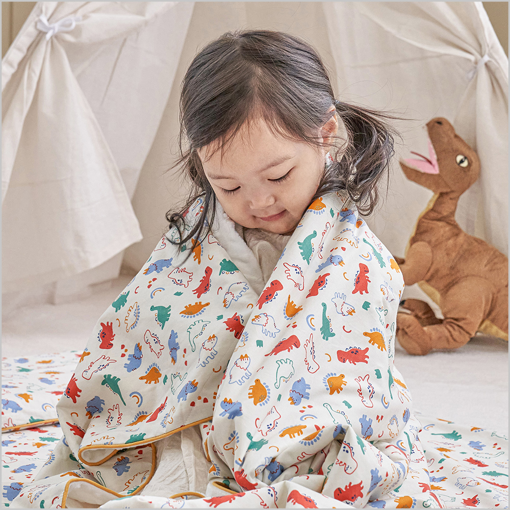 디자인 블랭킷 북유럽 어린이집 사계절 거즈 극세사 이불 아기담요