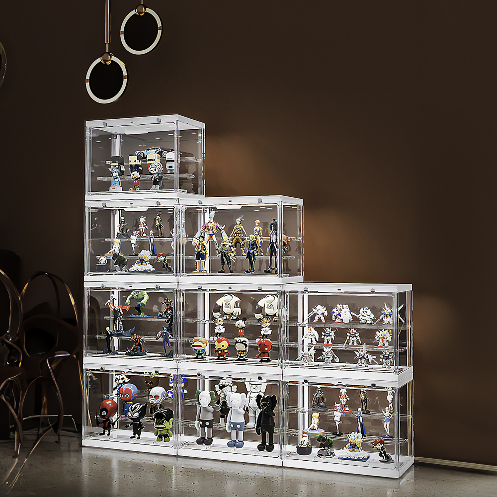 공간녹백 아크릴 장식장 피규어 케이스 레고 진열장 보관함