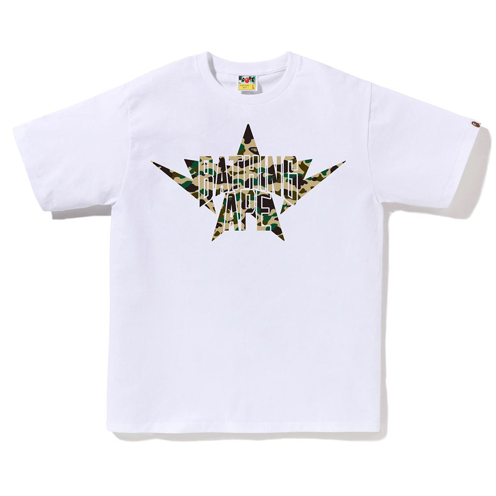 베이프 반팔티 1ST CAMO TWIN STA NYC TEE 1L30-110-013 - 상세 이미지 3