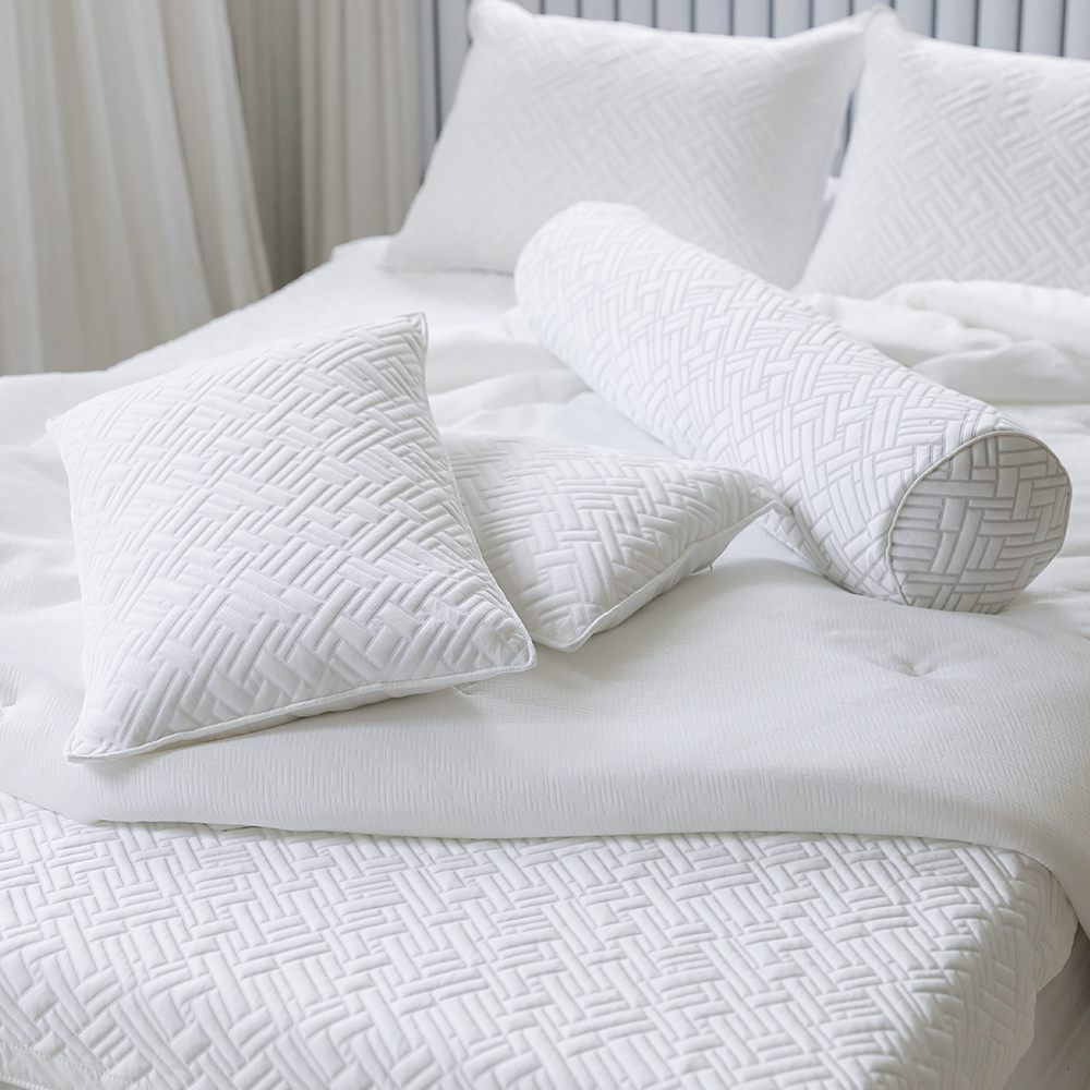 무형광 쯔누가 듀라론 쿨매트 고정밴드 여름 침대 쿨패드 SS