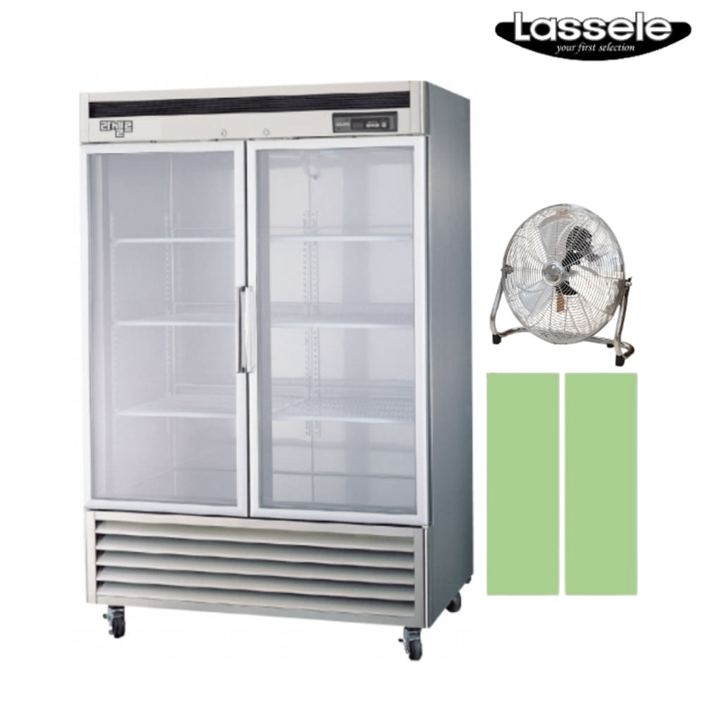 대형 유리문냉장고 식당 업소용 영업용 양문형 음료냉장고 : 신일N위시웨이