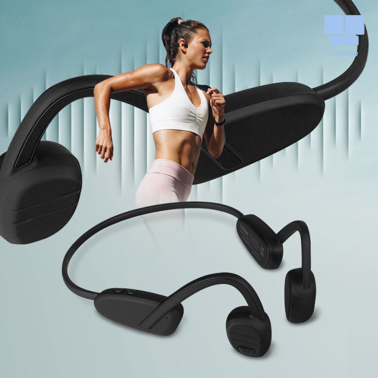 골전도이어폰 블루투스헤드셋 나비 NV60-BC300