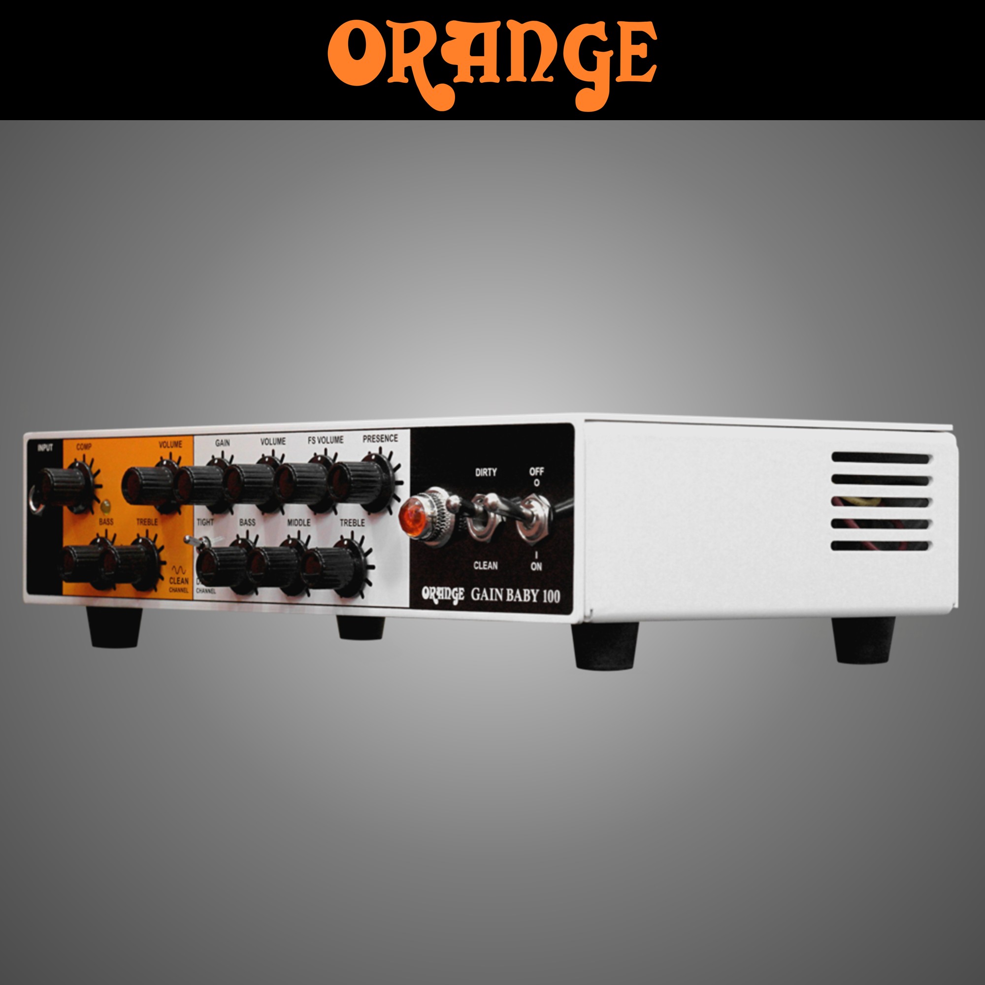 오렌지 게인베이비100 ORANGE GAIN BABY 100 일렉기타 앰프 헤드 100W - 상세 이미지 2