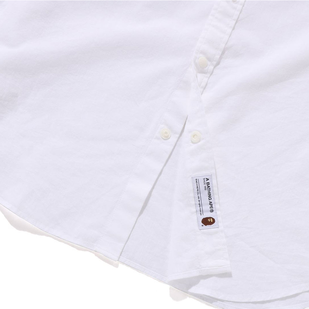 베이프 우먼즈 긴팔 셔츠 COLLEGE SHIRT 1L30-231-002 - 상세 이미지 5