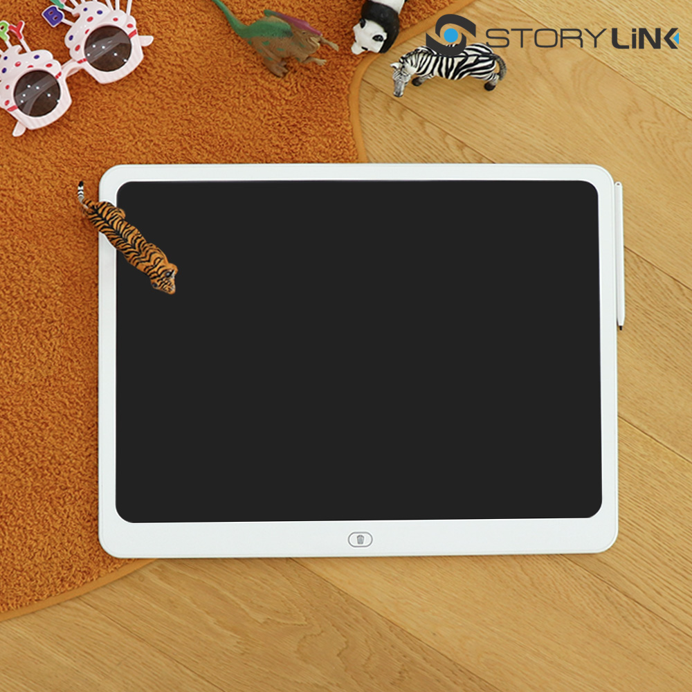 (1+1)50.8cm(20인치) 스마트 전자칠판 보드 메모 전자 노트 패드 필기 LCD 이미지 4